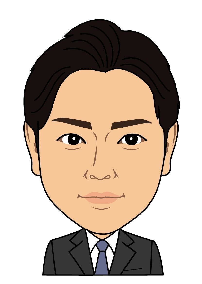 成毛さん似顔絵