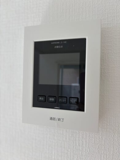 モニター付きインターホン