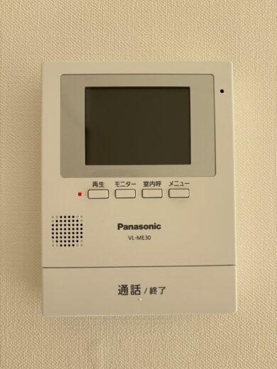 モニター付きインターホン