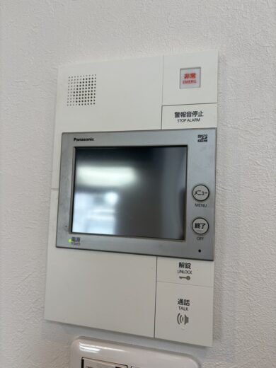 モニター付きインターホン