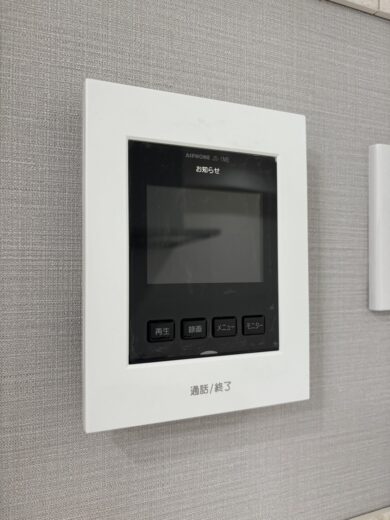 モニター付きインターホン